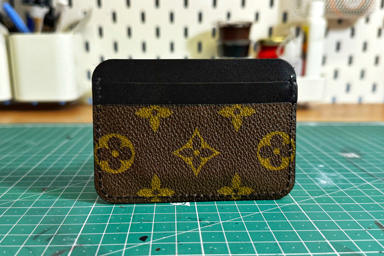 Brown Monogram Cardholder