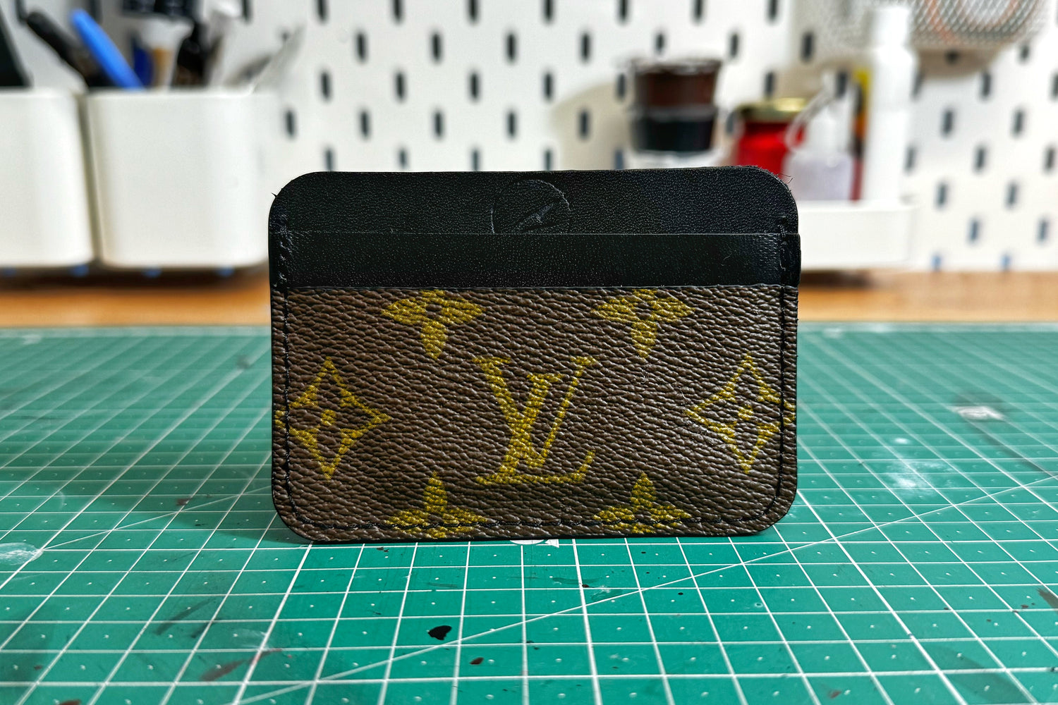 Brown Monogram Cardholder