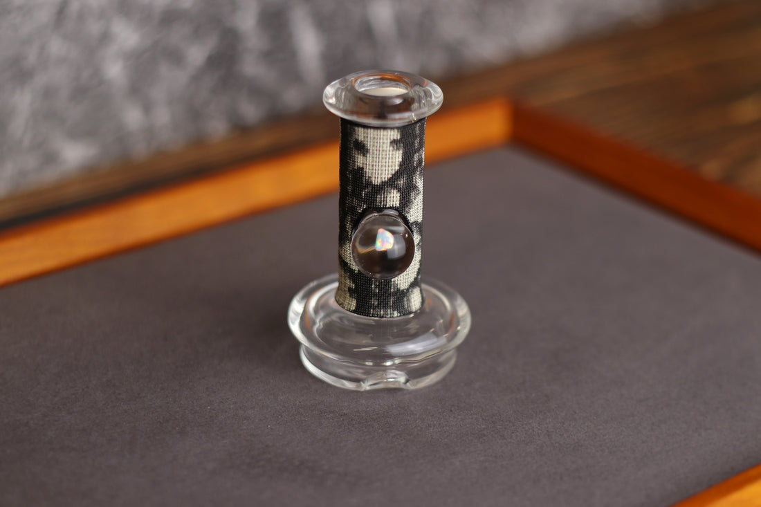 Black CD Puffco Topper