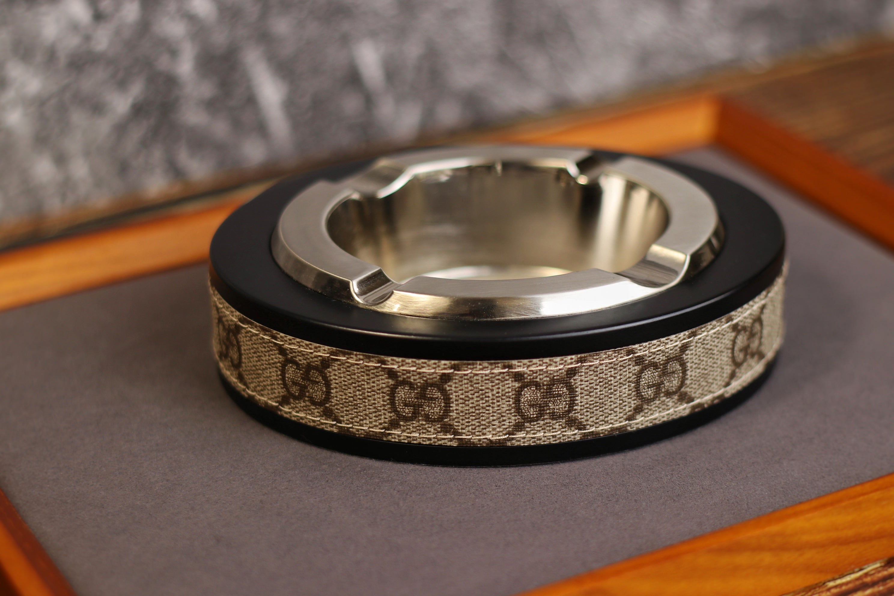 Beige GG AshTray
