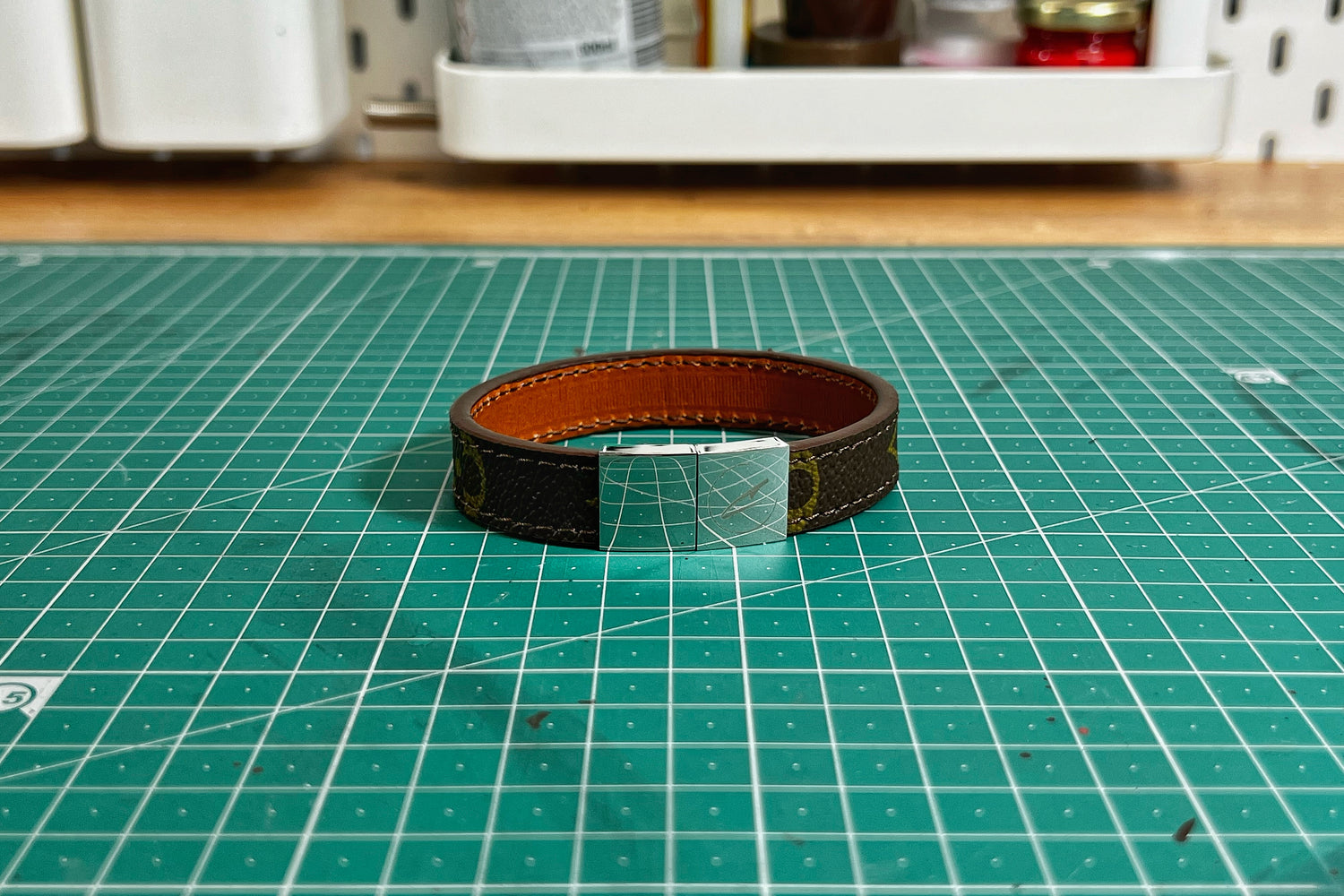 Brown Monogram Bracelet