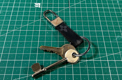 Eclipse Monogram Clip Keychain