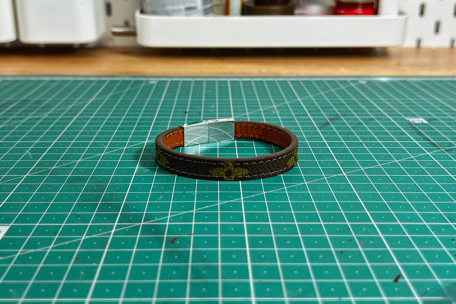 Brown Monogram Bracelet