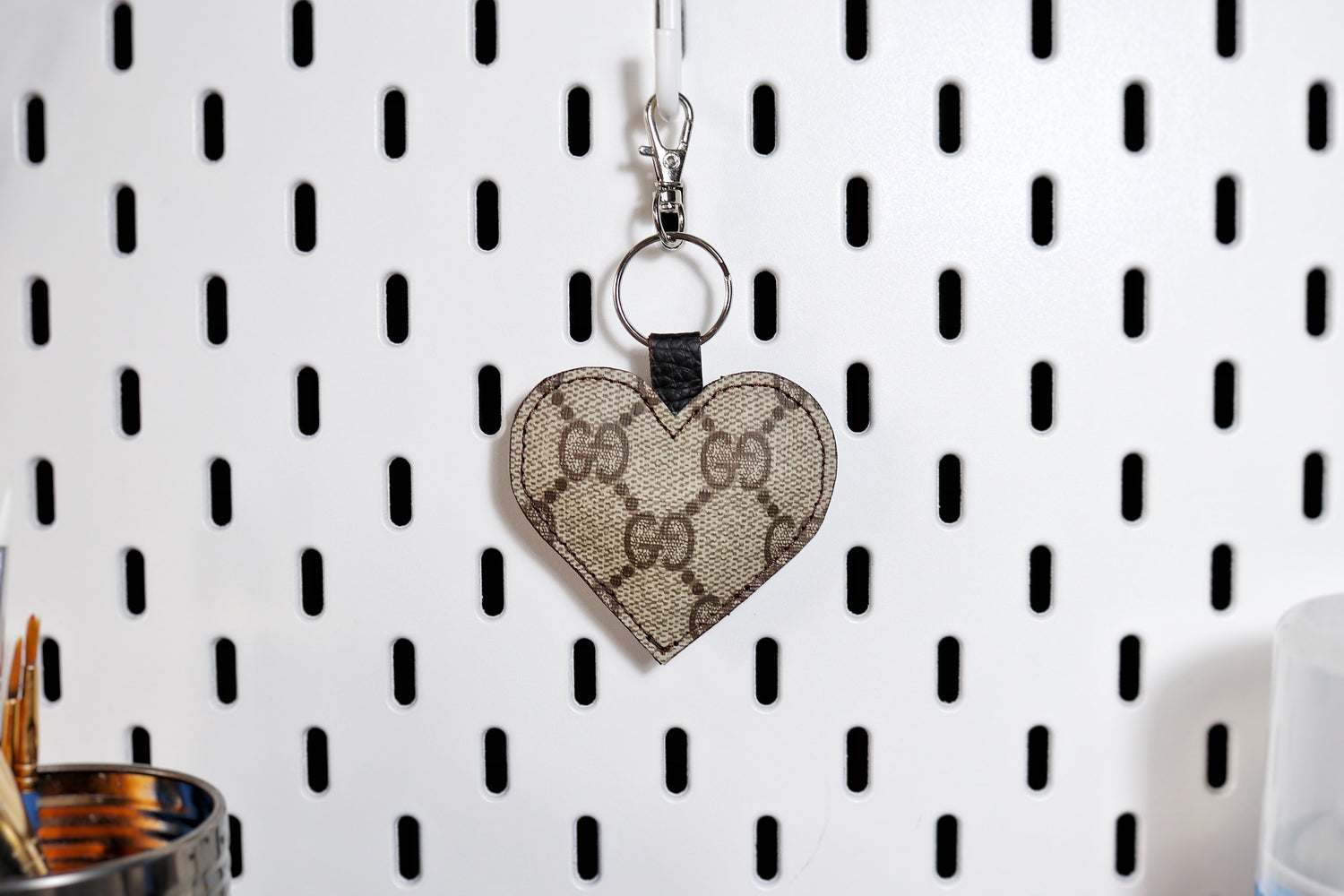 Designer Heart Keychain