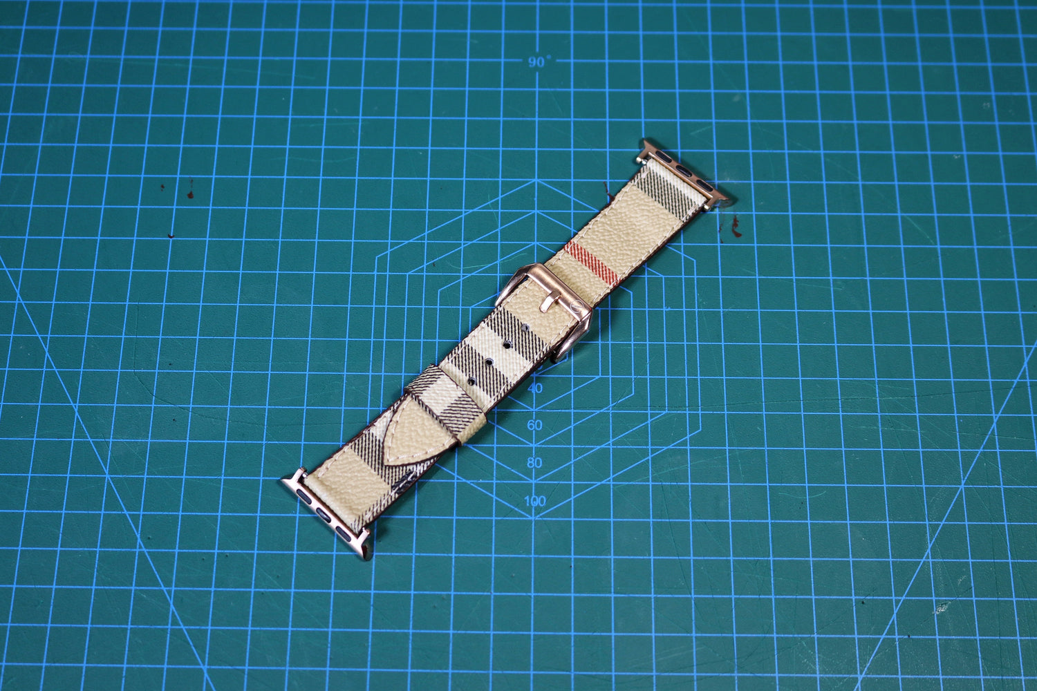 Tan Burb Watch Band