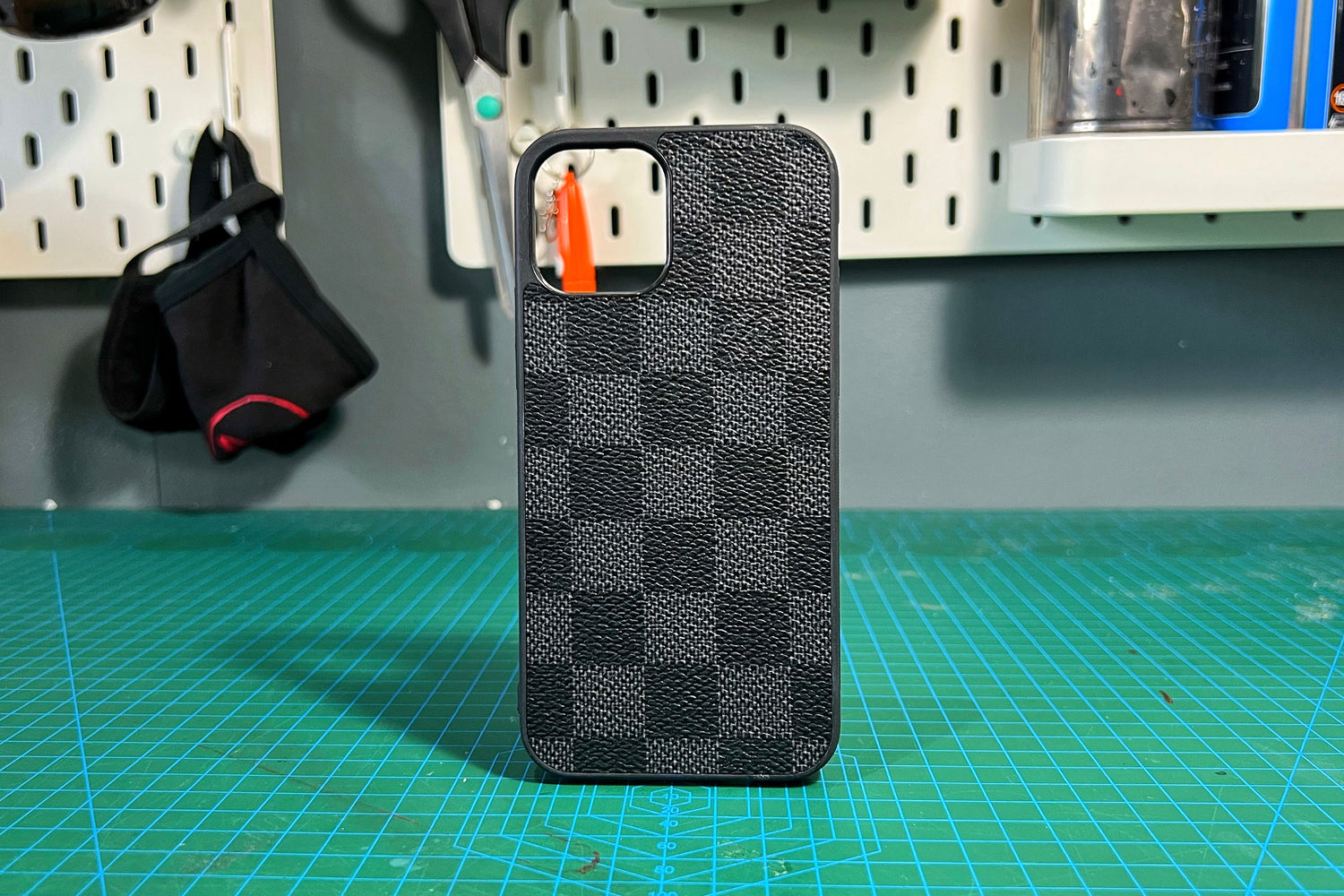 Graphite Damier iPhone Case