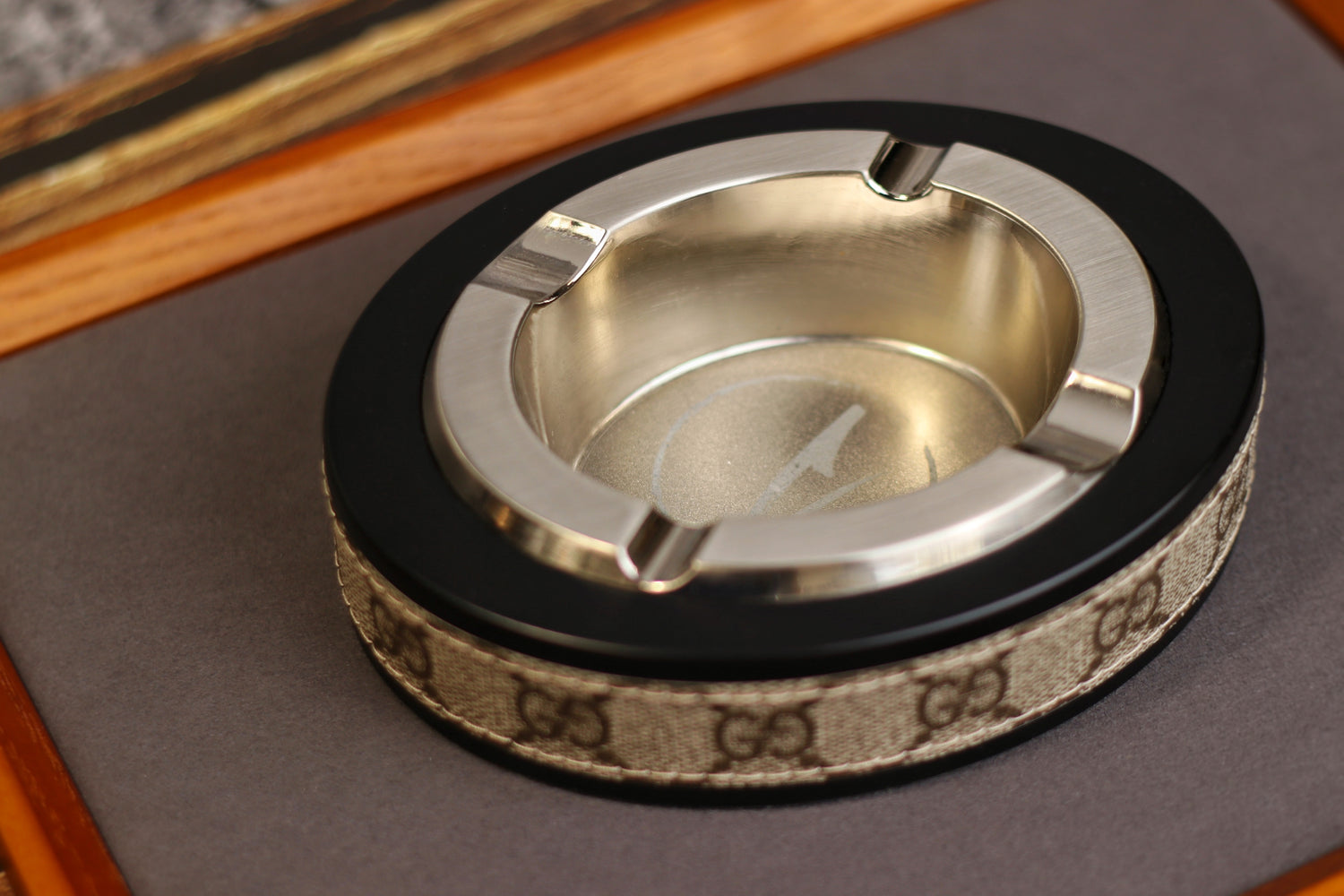 Beige GG AshTray