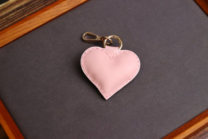 Pink CD Heart Keychain