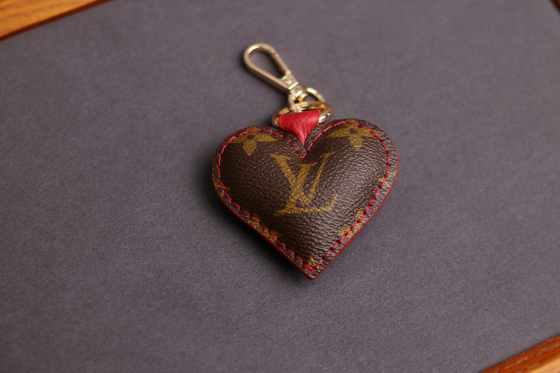 Valentine BM Heart Keychain