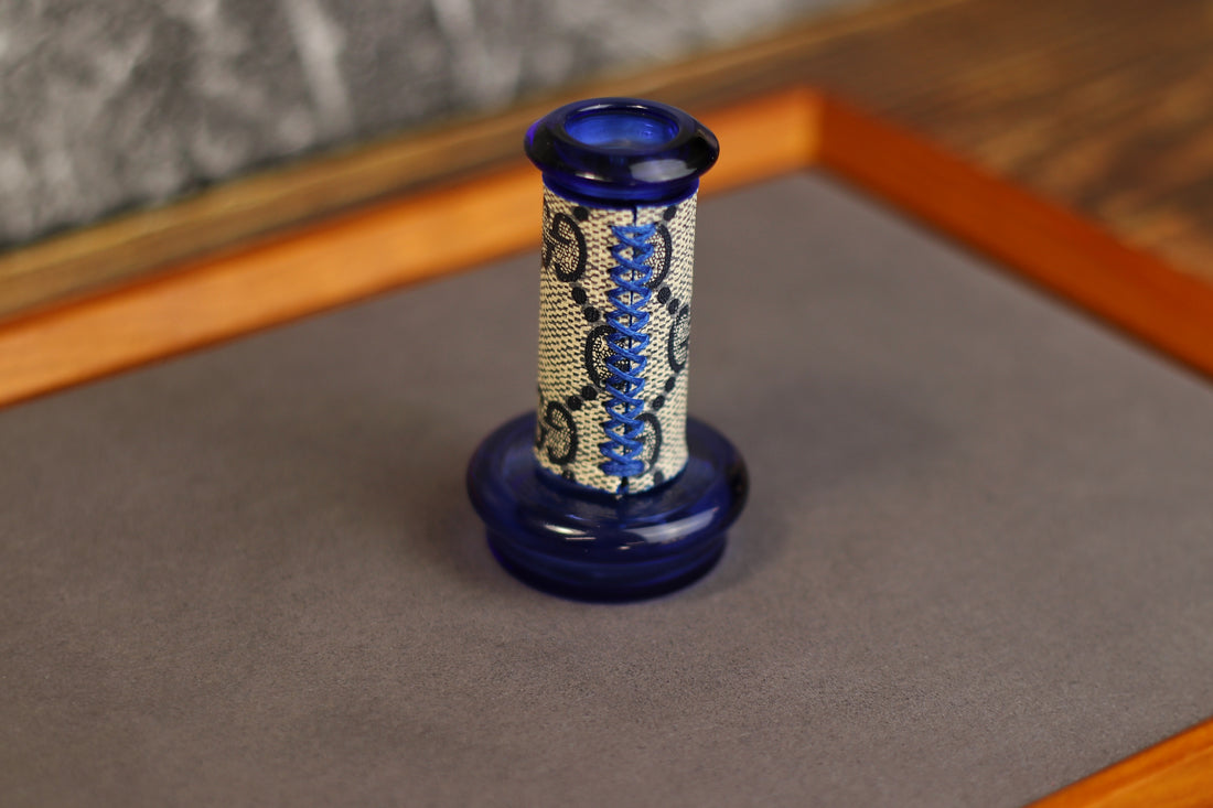 Blue GG Puffco Topper