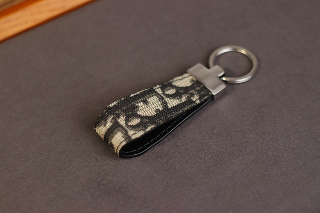 CD Loop Keychain - Black