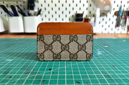 Beige GG Cardholder