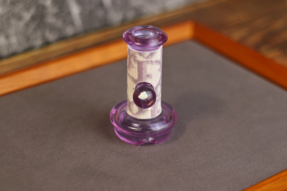 Purple CD Puffco Topper