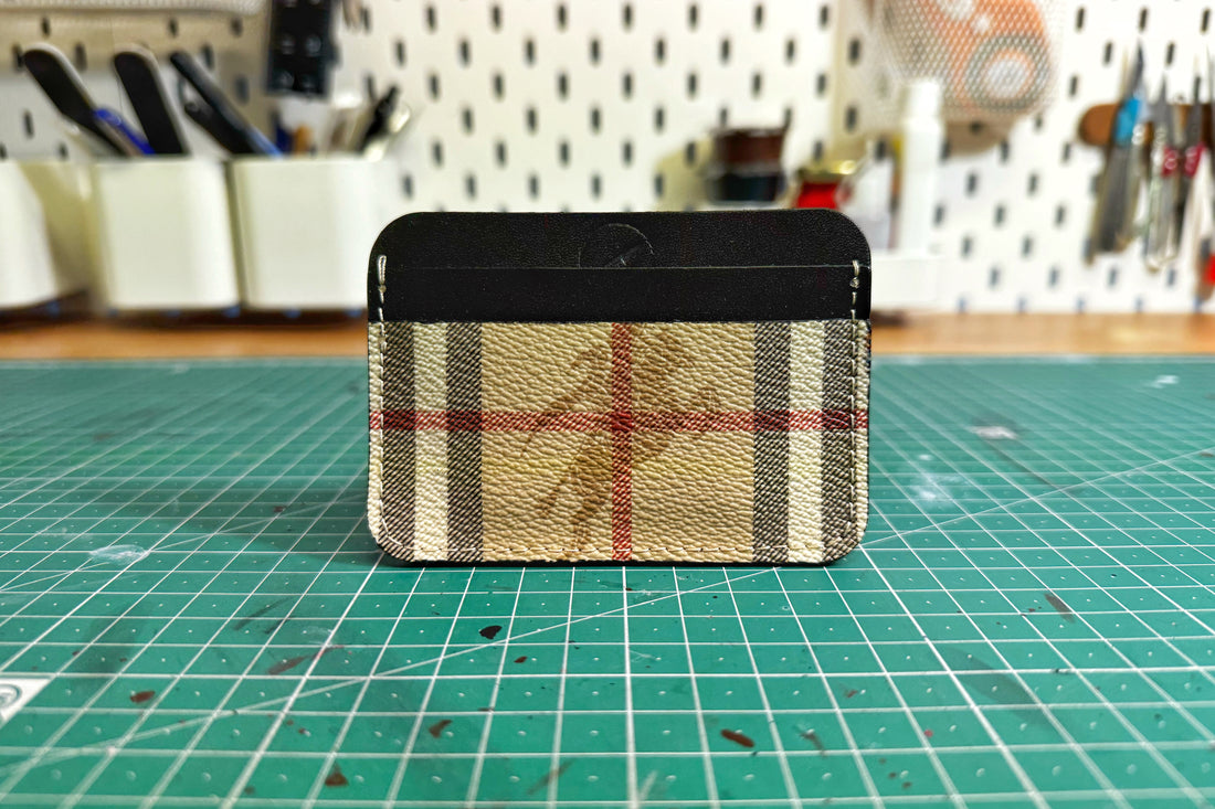 Tan Burb Cardholder