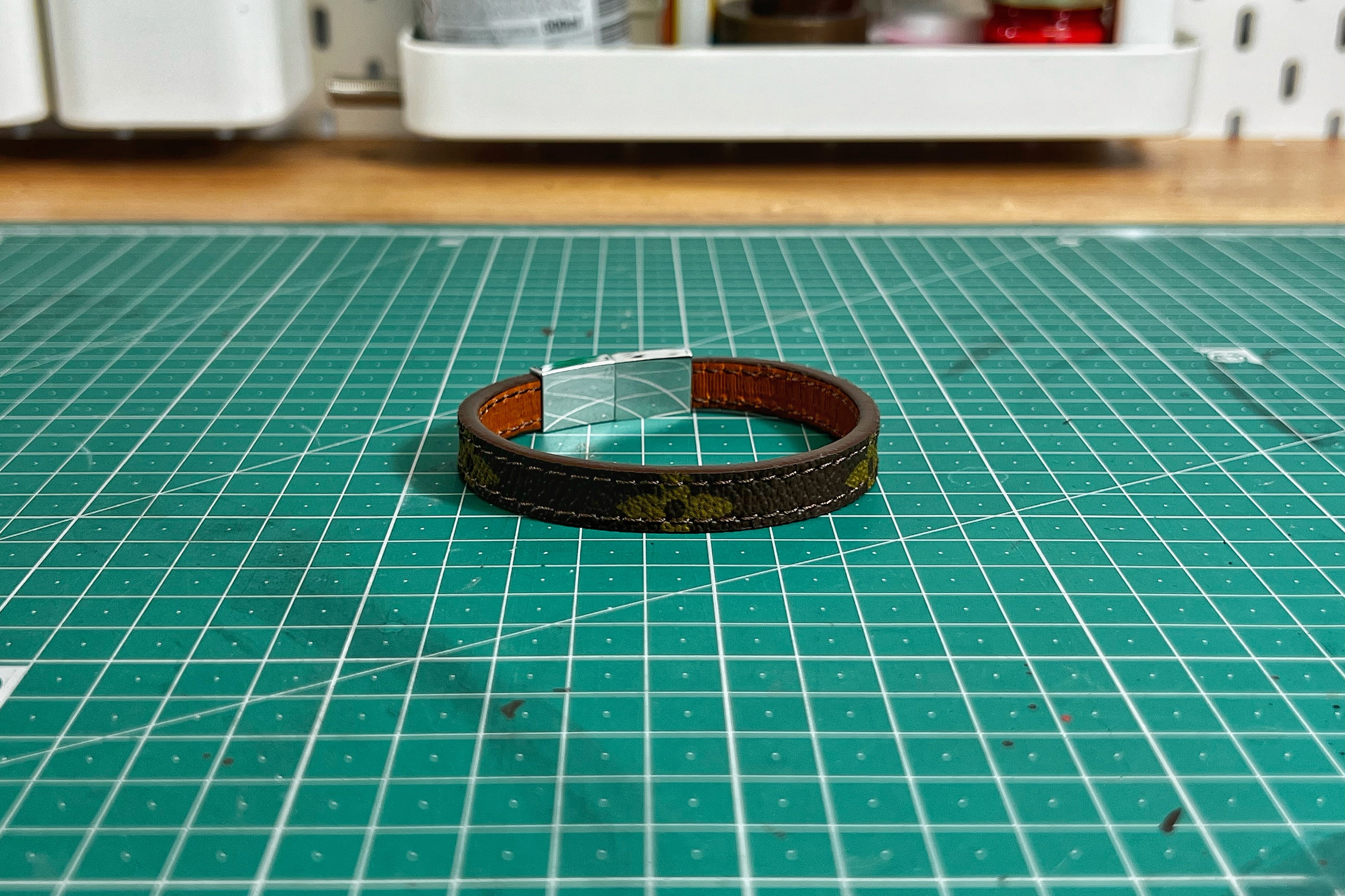 Brown Monogram Bracelet