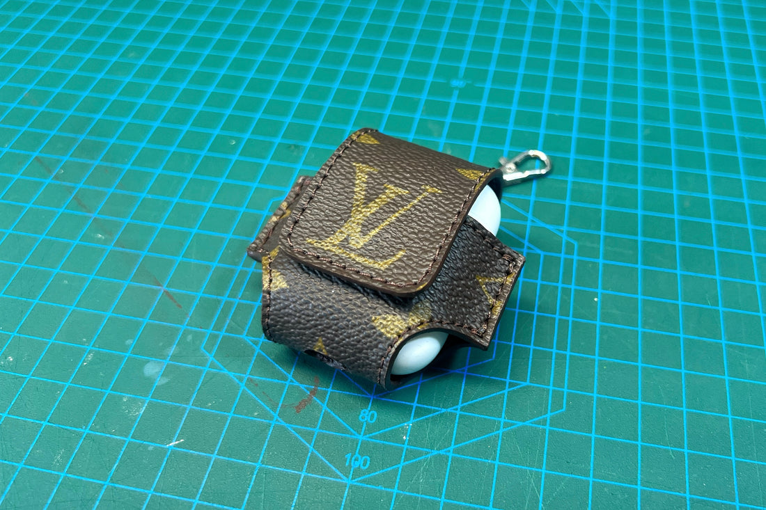 Brown Monogram Airpod Case